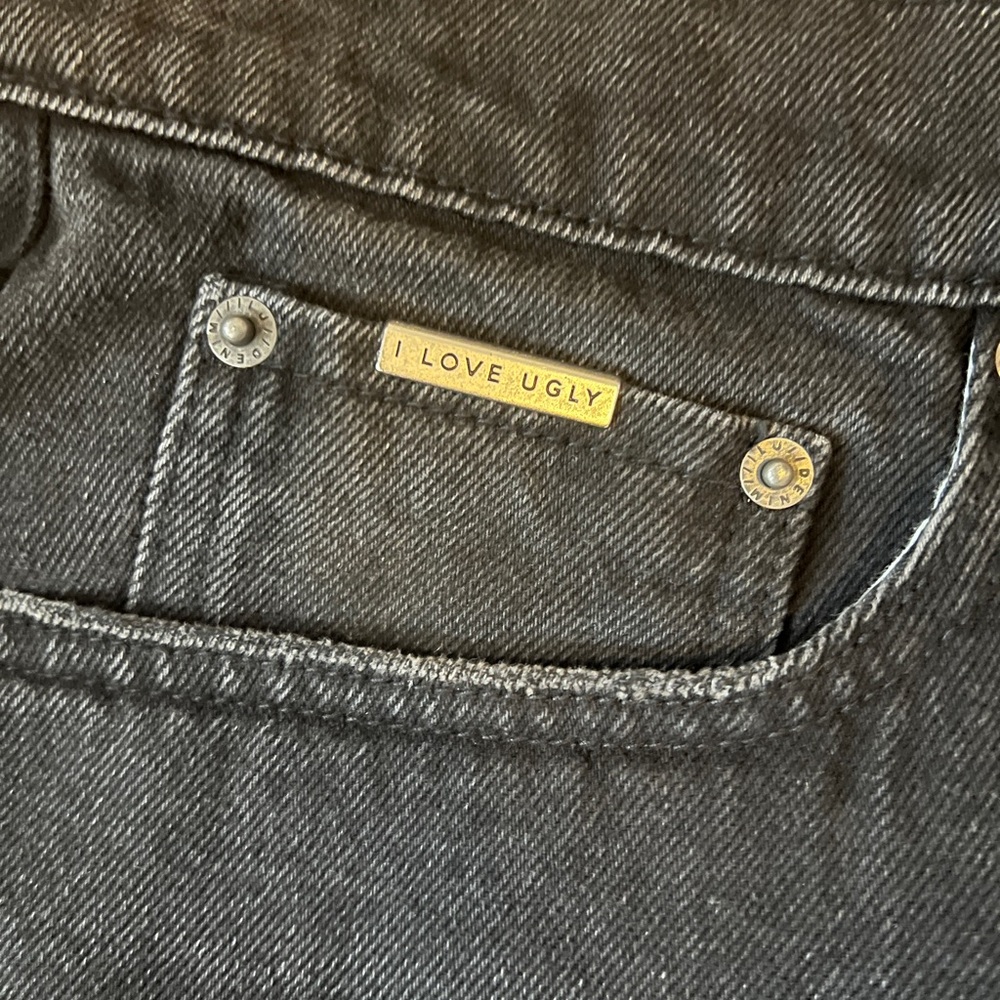 I Love Ugly Men's Relaxed Jeans - Black